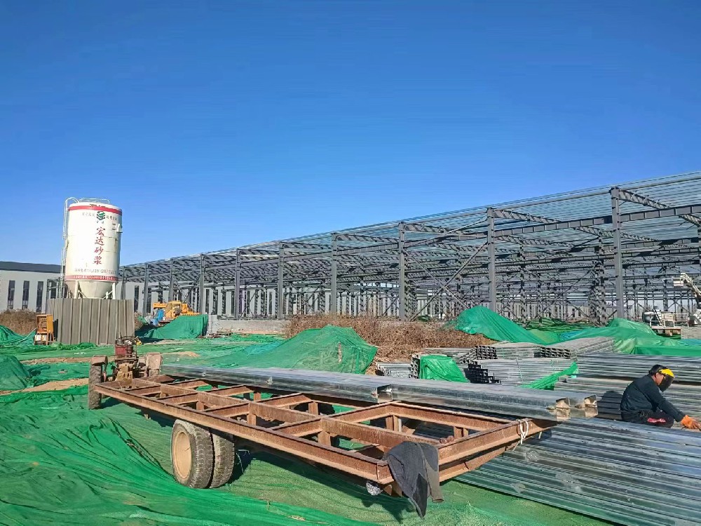 鋼結構抱焊墻檁條