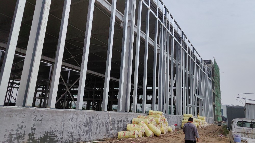 250*250大方管墻檁條鋼骨架